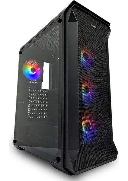 Guardian 4X12CM Dual Rgb Fan Usb3.0 T-Glass Atx Oyuncu Kasası