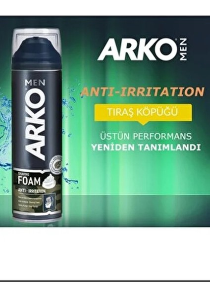 Men Anti-Irritation Tıraş Köpüğü Yumuşatıcı Etki 200 ml Rahat Tıraş İçin modelleri