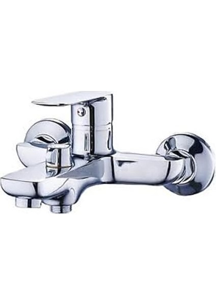 Robot Yağmurlama Duş Seti, Fleko Banyo Bataryası 2li Modern Set (Krom Hawai 2 Li Set) modelleri