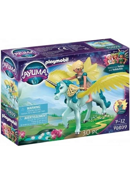 70809 Ayuma’nın Maceraları Kristal Peri ve Tek Boynuzlu At, Masal Oyuncağı, Eğlenceli Yaratıcı Rol Yapma, Oyun Seti, 7 Yaş ve Üzeri Çocuklar Için Uygundur