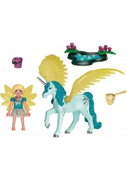 70809 Ayuma’nın Maceraları Kristal Peri ve Tek Boynuzlu At, Masal Oyuncağı, Eğlenceli Yaratıcı Rol Yapma, Oyun Seti, 7 Yaş ve Üzeri Çocuklar Için Uygundur modelleri
