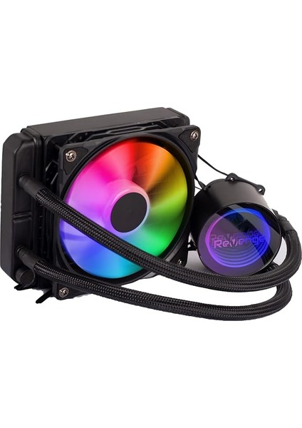 Cold 100 Intel ve Amd Destekli Rgb Fanlı Infinite Panel 120MM Sıvı Soğutma Sistemi-Kılavuzlu (Siyah)