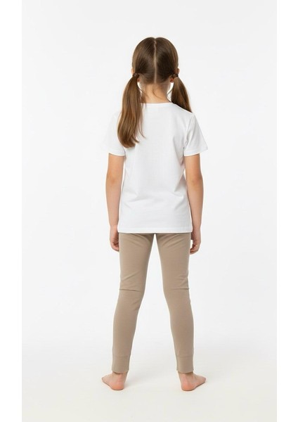 Kız Çocuk Pamuklu Likralı Tayt fiyatları
