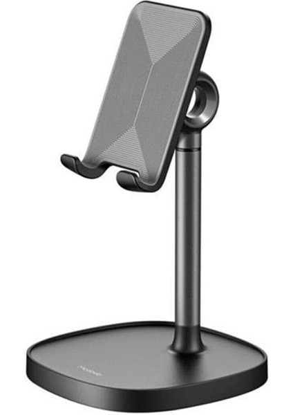 TB-7821 Telefon ve Tablet Için Teleskopik Masaüstü Tutucu-Siyah