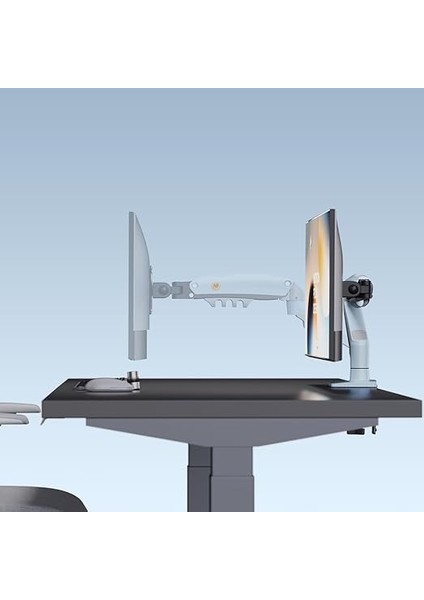 Bayou Nb F80 17"-30" Amortisörlü 2-9 kg Monitör Standı Yeni Versiyon (Göl Mavisi) indirimleri