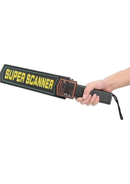 Süper Scanner MD-3003B1 El Tipi Üst Arama Dedektörü 9V Pil Dahil