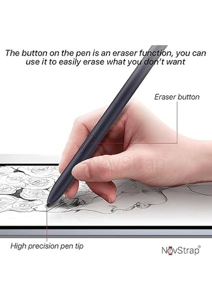 Tablet Kalemi Stylus Spen Samsung Galaxy Tab S10 S9 S8 S7 Fe Ultra Plus S6 Lite ile Uyumlu fırsatları