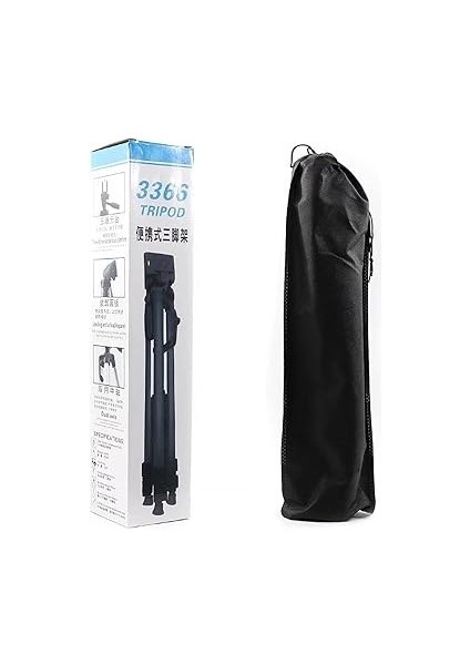 3366 Alüminyum Cep Telefonu Için Su Terazili Tripod 140 cm Pro (Kırmızı) fırsatları