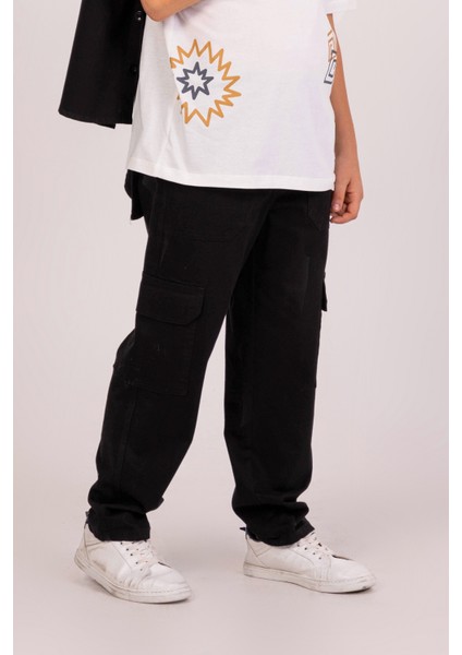 Erkek Çocuk Yandan Cep Detaylı Pantolon fiyatları