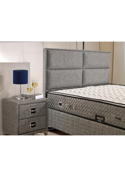 Nırvana Set Çift Kişilik Yatak Seti 180 x 200 Başlık + Sandıklı Baza+ Ortopedik Yatak fiyatları