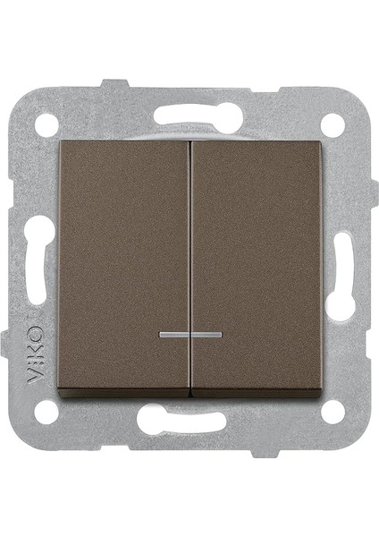 Nt Antrasit Işik Komütatör Mekanizma+Düğme Kapak Çabuk Bağlanti Çocuk Koruma