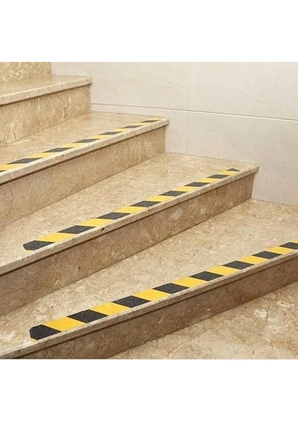 Evi Merdiven Kaydırmaz Bant Sarı-Siyah Iç ve Dış Zemin Yapışkanlı Kaymaz Bant (50MM x 15MT) modelleri