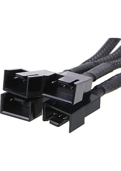 4987 4 Pin Fan Çoklayıcı Y Pwm Çoklayıcı Splitter Kablosu 4 Port fiyatları