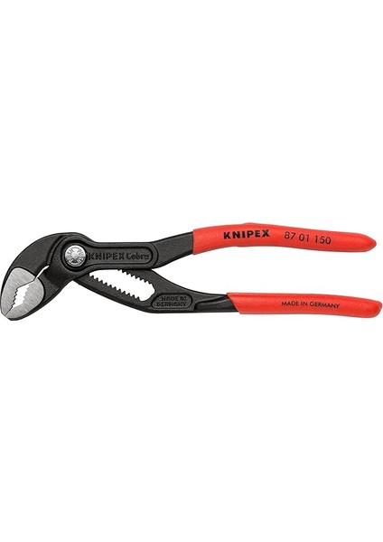 , su pompası pensesi | boru anahtarı, küçük, krom vanadyum, atramente, 150 mm, 87 01 150