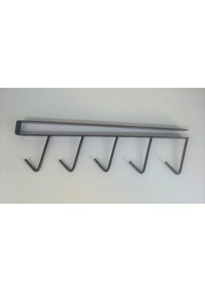 Dolap Içi Fincan Bardak Askısı Kupa Askısı Geçmeli Raf Altı Askı - Siyah indirimleri