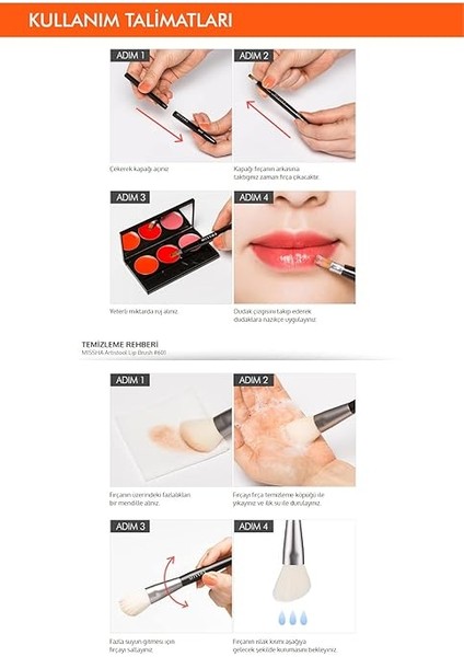 Artistool 601 Dudak Fırçası modelleri