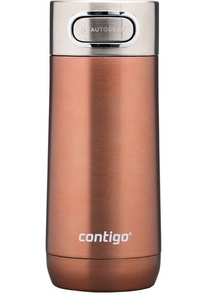 Luxe Autoseal Termos Bardak 360 Ml, Kahverengi