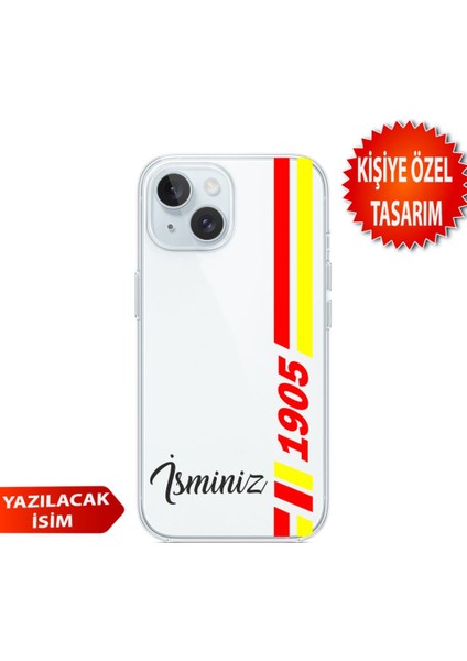 Iphone 13-Iphone 14 Uyumlu Kişiye Özel Isim Eklenebilir Desenli Şeffaf Silikon Kılıf fiyatları