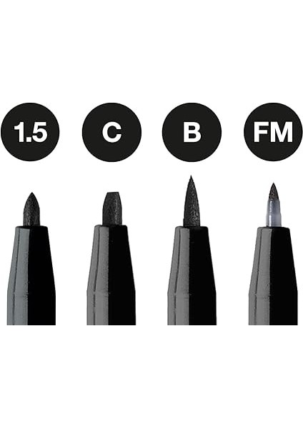Pitt Artist Pen Çizim Kalemi 4'lü, C 199 fırsatları