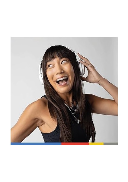 Icon Anc Kulak Üstü Aktif Gürültü Önleyici Kablosuz Bluetooth Kulaklıklar, 60 Saat Pil, Mikrofon, iPhone Android ile Çalışır - Kemik indirimleri