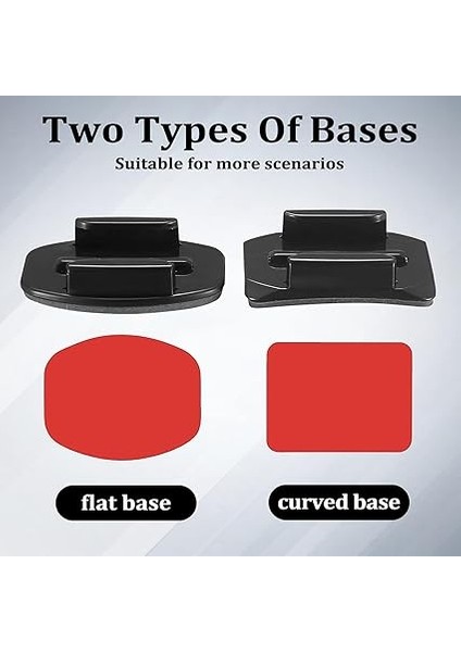 Gopro Için Kask Tutucu, 36 Adet, Gopro Yapışkan Pedler Için, Gopro Kask Tutucu Için, Gopro Hero 12/11/10/9/8/7/6/5/4/3 Aksiyon Kameraları ile Uyumlu fiyatları