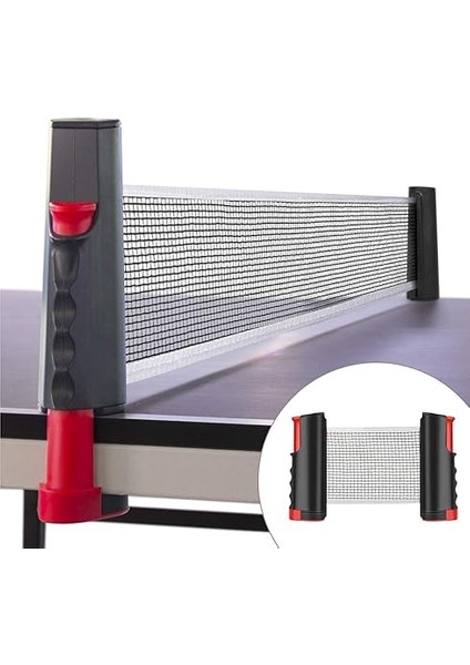 Mekanizmalı Taşınabilir Kaymaz Masa Tenisi Filesi Ağı Portatif Tüm Masalara Uyumlu modelleri