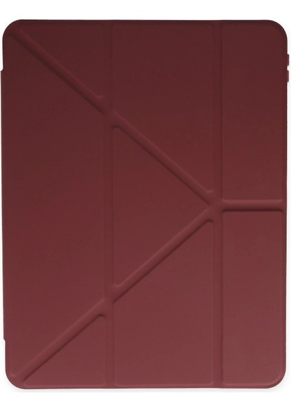CPT83 Xiaomi Redmi Pad Se Kılıf Kalemlikli Mars Tablet Kılıfı - Mürdüm fiyatları