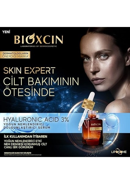 Hyaluronic Acid Serum 3% – Yoğun Nemlendirici ve Dolgunlaştırıcı Yüz Serumu – Pantenol (B5), Lipozom Teknolojili – 30 ml modelleri