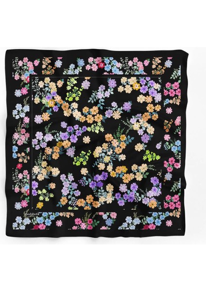 Kadın Çiçek Desenli 50X50 Bandana Hyl DG01393-22 fiyatları
