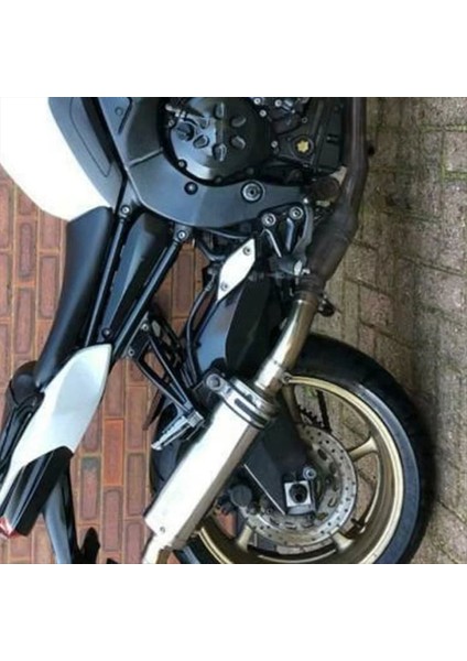 Motosiklet Egzoz Kaçış Orta Bağlantı Borusu 51MM Yamaha Fz8 FZ8N FZ8S FZ8N Yzf-Fz8 FZ800 Fazer 2010 - 2015 (Yurt Dışından) fırsatları