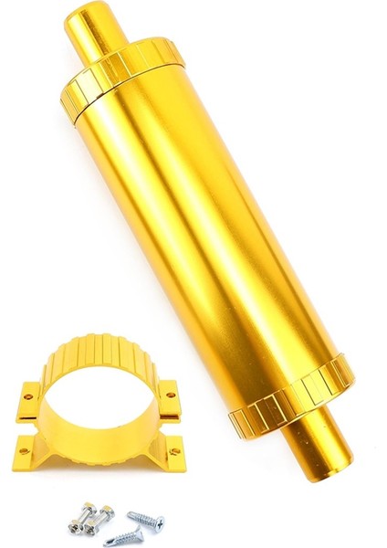 24MM Susturucu Gürültü Azaltıcı Hava Park Isıtıcısı Egzoz Borusu Paslanmaz Çelik Yuvarlak Araba Kamyon Karavan Kampçılar Için Altın (Yurt Dışından)