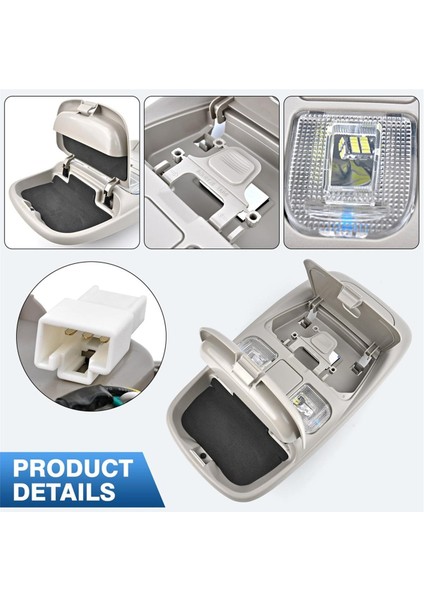 LED Tepegöz Konsol Meclisi 55350655 SN96TL2AA Dodge Ram 1500 2500 3500 1998-2001 Tavan Dome Okuma Işığı (Yurt Dışından) fırsatları