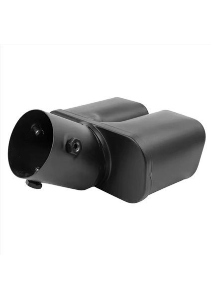 2x Giriş 63MM Çift Çıkış Araba Egzoz Ucu Paslanmaz Çelik Siyah Egzoz Ipuçları Susturucu Kuyruk Çift Boru Boru Ipuçları (Yurt Dışından) indirimleri