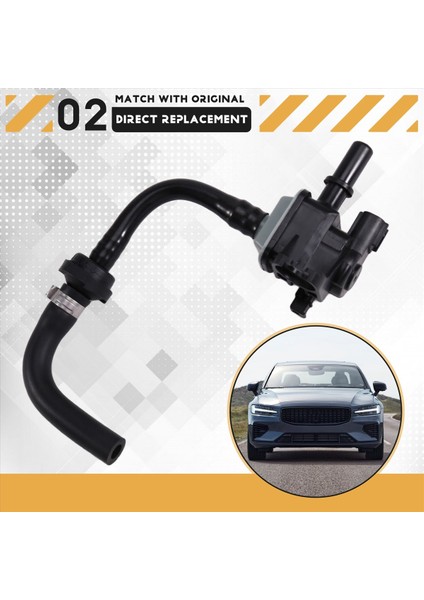 Volvo S60 V60 XC60 S80 Için Araba Karbon Teneke Kutu Solenoid Valf Yakıt Deposu Egzoz Valfı 31319904 (Yurt Dışından) indirimleri