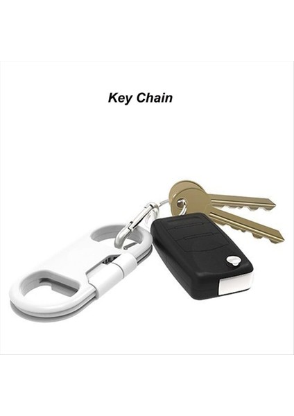 Şarj Kablosu+Anahtarlık+Alüminyum Karaboral Taşınabilir Çok Faklam Anahtarlık USB Şarj Kablosu Kısa Kablo (Yurt Dışından) indirimleri
