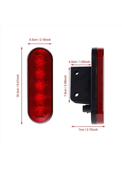 Can Am Defender Hd5 Hd8 HD10 Max 2016-2024 710004257 Için 2x Utv Arka Kuyruk Lambası (Yurt Dışından) fiyatları