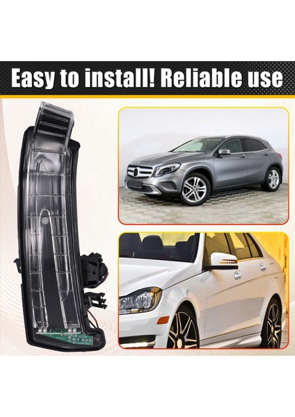 Benz W221 Için W212 W204 W176 W246 Araç Dikiş Ayna Göstergeleri Lamba Dönüş Sinyali Yanıp Sönmesi Işık 2129067501 Lhd (Yurt Dışından) indirimleri