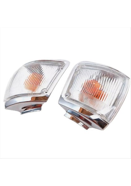 1 Çift Araba Köşe Işıkları Dönüş Sinyalleri Toyota Hilux RN85 1988-1992 81610-89172 81620-89172 (Yurt Dışından)