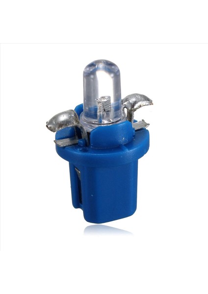 50 Adet LED Ampul Metre Dash B8-5d T5 Lamba Tutucu ile Mavi Ayarlama Oto Araba Işık (Yurt Dışından) fiyatları