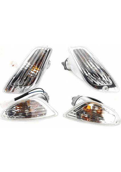 Motosiklet Scooter Ön Arka Dönüş Sinyal Işığı Mark Koşu Gösterge Işığı Vespa Lx 50 125 150 2-Takt 4-Takt Lxv (Yurt Dışından)