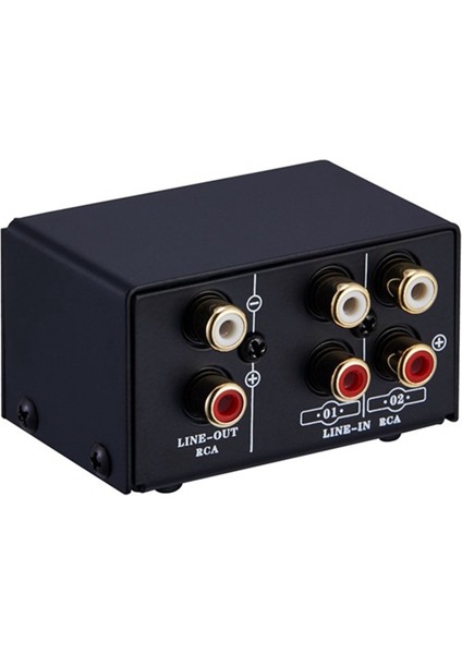 2&#39;de 2 Veya 2&#39;de 1 Out O Kaynak Sinyal Seçici, Değiştirici, Hoparlör, O Kaynak, Anahtarlayıcı, Kayıp, Rca Arayüzü (Yurt Dışından)