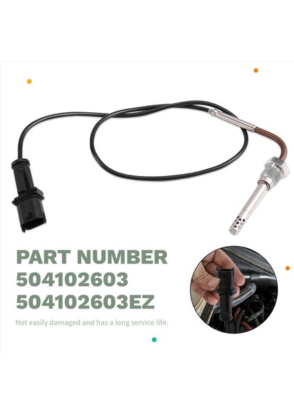 504102603 504102603EZ Egzoz Gaz Sıcaklık Sensörü Iveco Gm Fiat Için Egt Sensörü (Yurt Dışından) indirimleri