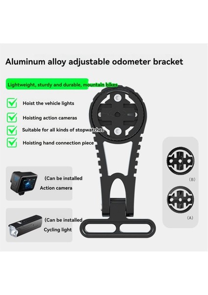 Bisiklet Gidon Bilgisayar Montaj Bisiklet Braketi Ön Işık Lamba Tutucu Kamera Tutucu Bilgisayar Bisiklet Parçaları (Yurt Dışından) fiyatları