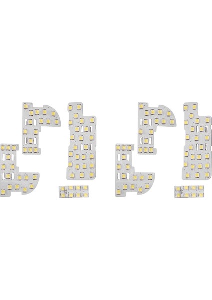 8x Araba Iç Aydınlatma Iç Çatı Tavan Işıkları Araba Iç Okuma Işığı Kiti Honda Civic Fit 2006-2012 Için (Yurt Dışından)