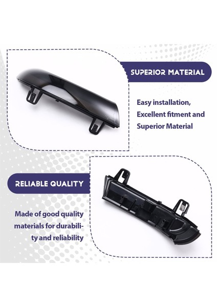 Araba Dikiz Aynası Lambası Dinamik Dönüş Sinyali Işıkları LED Göstergesi Vw Golf 5 Eos Jetta Passat Sharan Için (Yurt Dışından) indirimleri