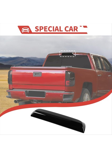 Üçüncü 3rd Fren Aydınlatma Koruması Chevy Silverado 2014-2018 Gmc Sierra 2014-2020 Yüksek Dağı Stop Lambası Kapağı Aksesuarları (Yurt Dışından) indirimleri