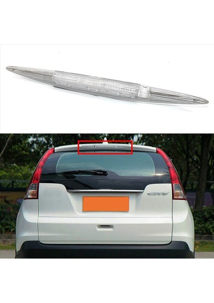 3x LED Yüksek Seviye Montaj Arka Fren Lambası Üçüncü Kuyruk Durdurma Sinyal Lambası Honda Crv 2012-2016 Için Fit 34270TFCH01 34270T0AA01 (Yurt Dışından) fırsatları
