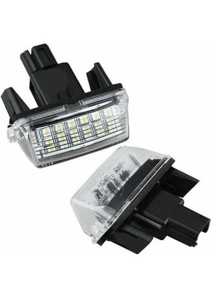 4 Adet LED Lisans Numarası Plaka Işıkları Lamba Toyota Camry Avalon Auris E18 Vios Esquire Esquire Ez Noah Proace Şehir (Yurt Dışından) fırsatları
