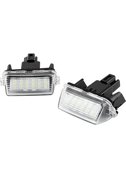4 Adet LED Lisans Numarası Plaka Işıkları Lamba Toyota Camry Avalon Auris E18 Vios Esquire Esquire Ez Noah Proace Şehir (Yurt Dışından) indirimleri