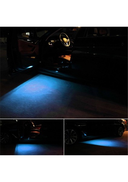 Üç Renkli Araba Ayak Bölmesi Ortam Işığı Lambası Bmw 1 3 5 Serisi F10 F11 F20 F22 F25 F26 F30 Beyaz ve Turuncu ve Buz Mavisi (Yurt Dışından) indirimleri